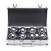 Premium 8 Kugel Boules / Petanque Set von Big Game Hunters
