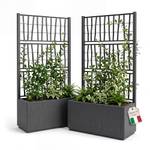 Bigdean Blumenkasten mit Rankgitter