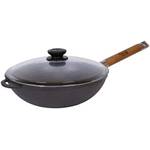 Biol Gusseisen Wok-Pfanne