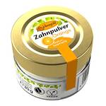 Birkengold Zahnpulver Orange Glas 6er Pack