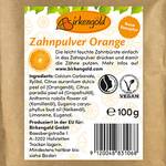Birkengold Zahnpulver Orange Nachfüllbeutel