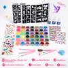 Glitzer Tattoo Set Kinder von Bledras