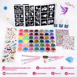 Bledras Glitzer Tattoo Set Kinder