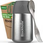 Blockhütte Edelstahl Thermobehälter