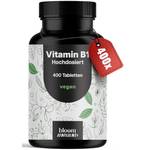 Bloom Naturals Beauty Supplements Vitamin B1 Hochdosiert