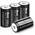Wiederaufladbare D-Batterien von Bonai