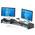 Dual Monitor Stand Riser von Bontec