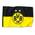 BVB-Fahne von Borussia Dortmund