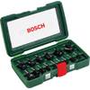 15tlg. Hartmetall Fräser Set von Bosch