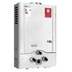 BreeRainz 12LPM Gasdurchlauferhitzer,