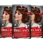 Schwarzkopf Brillance Intensiv-Color-Creme Mahagonibraun