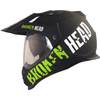 Made2rebel Cross-Helm von Broken head