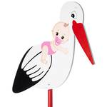 Brubaker Holzstorch mit Baby