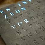 Build-yoursW ordClock Jupiter Beton