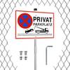 Privatparkplatz Schild von Buoshuo