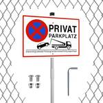 Buoshuo Privatparkplatz Schild