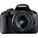 Canon EOS 2000D mit 2 x Akku