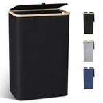 Capocica Wäschekorb mit Deckel