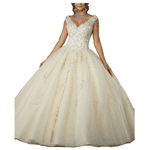 Carnivalprom Brautkleid
