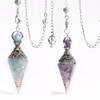 Amethyst Kristall Pendel von Carreneu