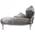 Barock Chaiselongue King von Casa Padrino