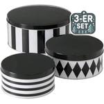 CasaJame Schwarz-Weiß (3er-Set)
