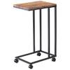 Rolling Coffee Table von Casaria
