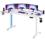 Casaria Gaming-Tisch höhenverstellbar