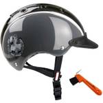 Casco Nori Hufeisen schwarz/grau