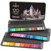 Supplies, Satz mit 120 Buntstiften von Castle Art Supplies