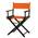 Regisseur Stuhl von Casual Home