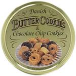 Continental Bakeries Danish Butter Cookies & Chocolate Chip Cookies