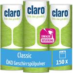 Claro Classic Öko Geschirrspülpulver