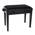 Klavierbank Schwarz Matt von Classic Cantabile