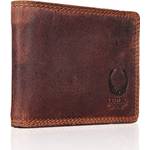 Corno d ́Oro Leder Geldbeutel Männer klein