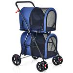 Costway 2 Etagen Hundewagen
