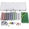 Pokerset mit 500 Laser-Chips von Costway