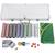 COSTWAY Pokerset mit 500 Laser-Chips