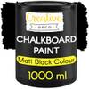 Wandfarbe Schwarz (matt) von Creative Deco