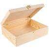 A4 Holz-Kiste mit Deckel von Creative Deco
