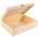 A4 Holz-Kiste mit Deckel von Creative Deco