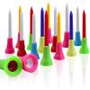 Mehrfarbige Kunststoff-Golftees von Crestgolf