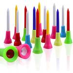 Crestgolf Mehrfarbige Kunststoff-Golftees