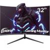 Curved Gaming-Monitor von Crua