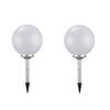 2 x LED Solar-Kugelleuchte Marla von Dapo