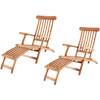 Teak-Holz Deckchair Puccon 4251068927747 von SAM
