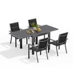 Devoko Gartenmöbel Set 4 Personen