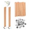 Holzdochte 60 Sets von Dewfigs