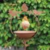 Meisenknödelhalter als Gartenstecker von Dio