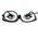 Make-up Brille von Disnace